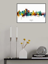 Nashik Skyline India Poster och Canvastavla