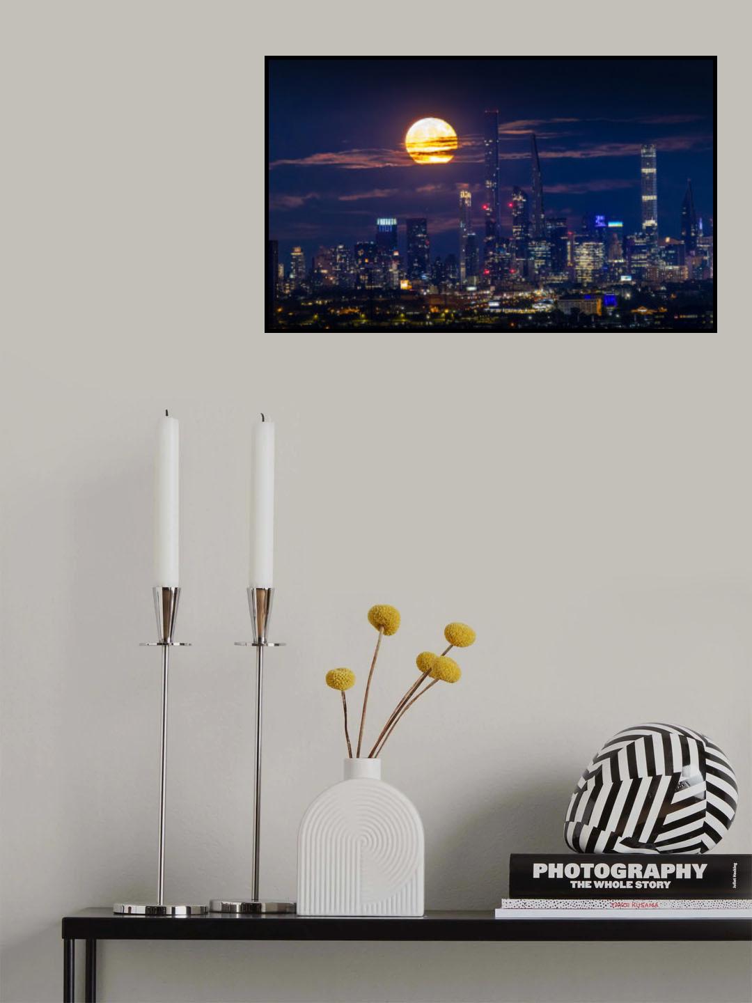 Supper Moon Poster och Canvastavla