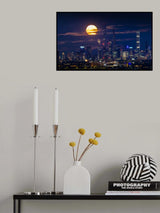 Supper Moon Poster och Canvastavla