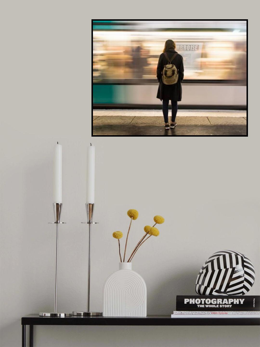 Endless train Poster och Canvastavla