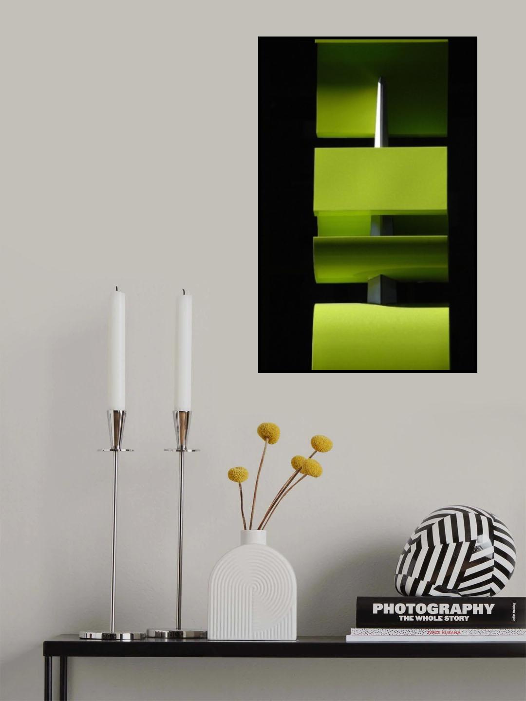 Green tones Poster och Canvastavla