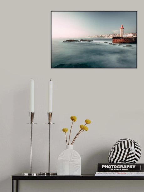 Porto Coastline Poster och Canvastavla