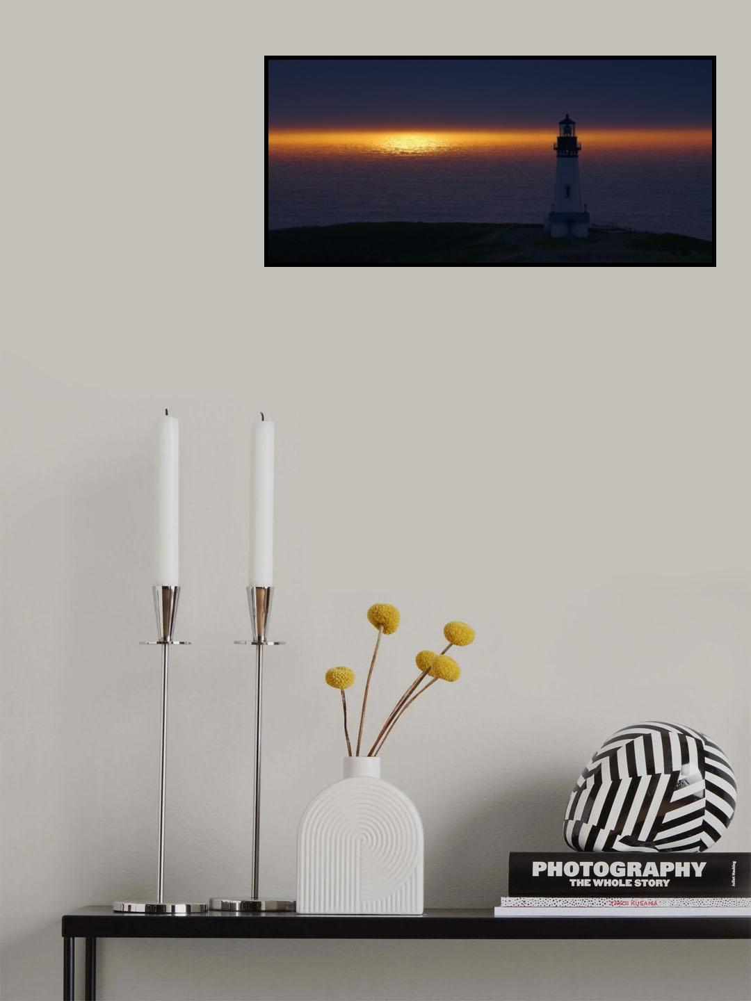 Lighthouse that lost its light... Poster och Canvastavla