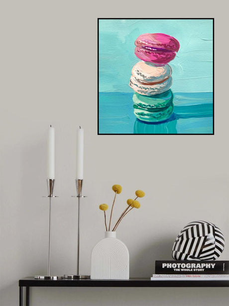 Macarons Poster och Canvastavla