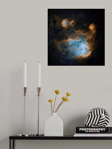 The Running Chicken Nebula Poster och Canvastavla