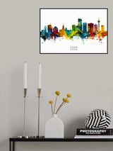 Essen Germany Skyline Poster och Canvastavla