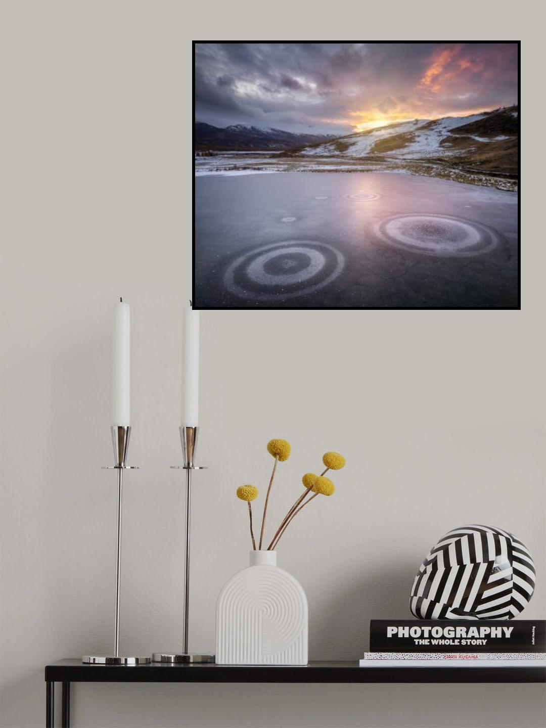 UFO of Altai Poster och Canvastavla