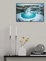 Azure blue bliss Poster och Canvastavla