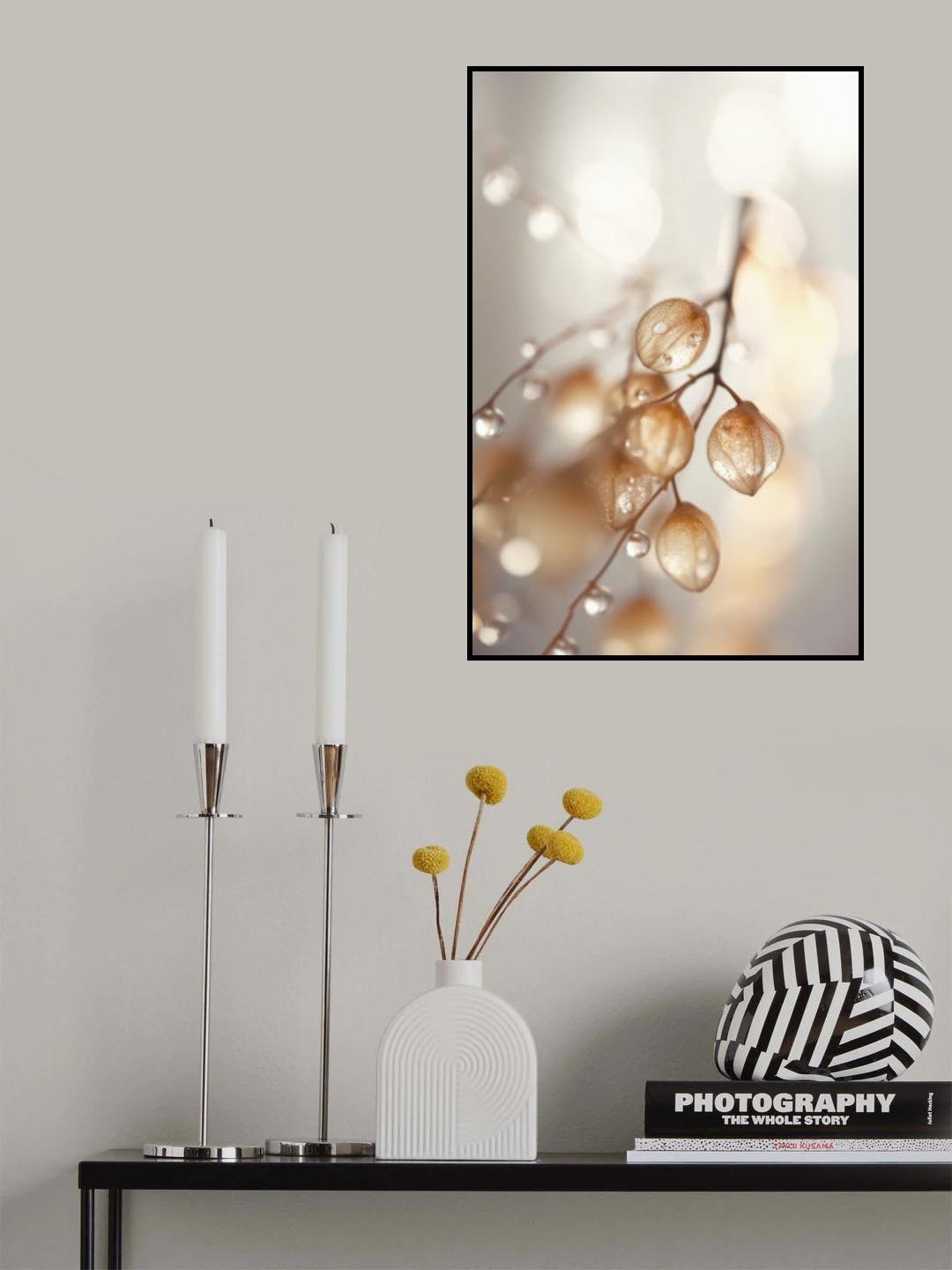 Drop Leafs No 3 Poster och Canvastavla