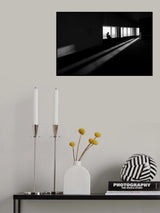 Monochrome reflection Poster och Canvastavla