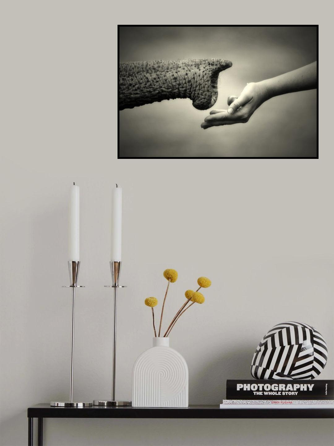 GIVE &amp; TAKE (MONOCHROME) Poster och Canvastavla