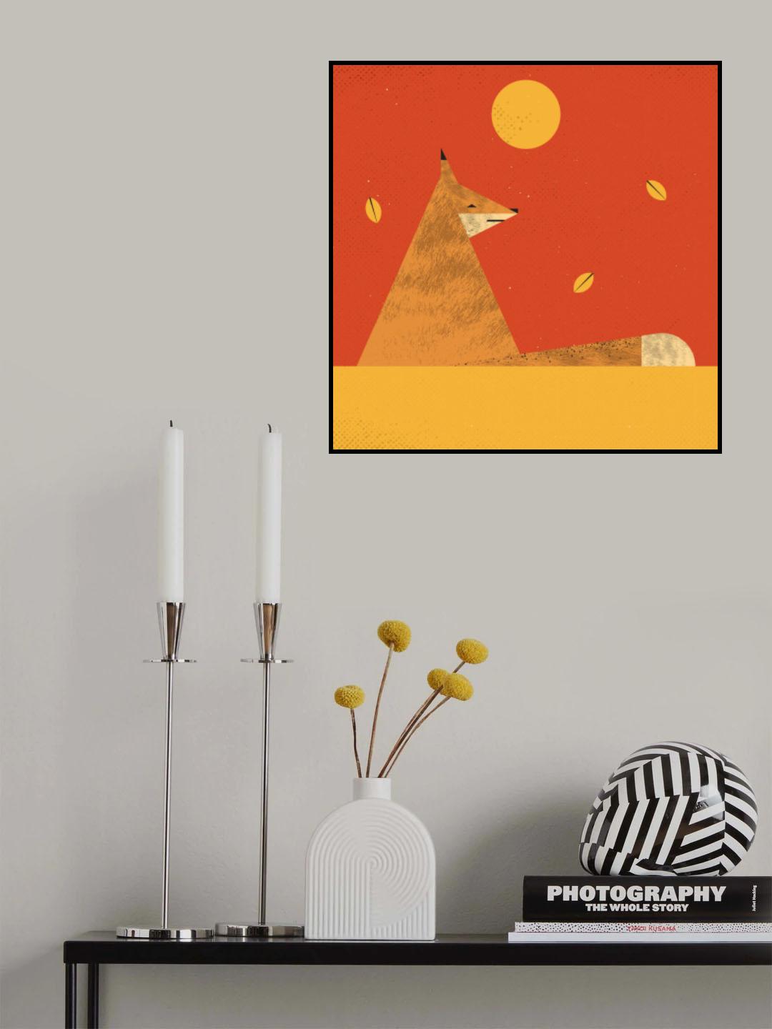 Fox Poster och Canvastavla