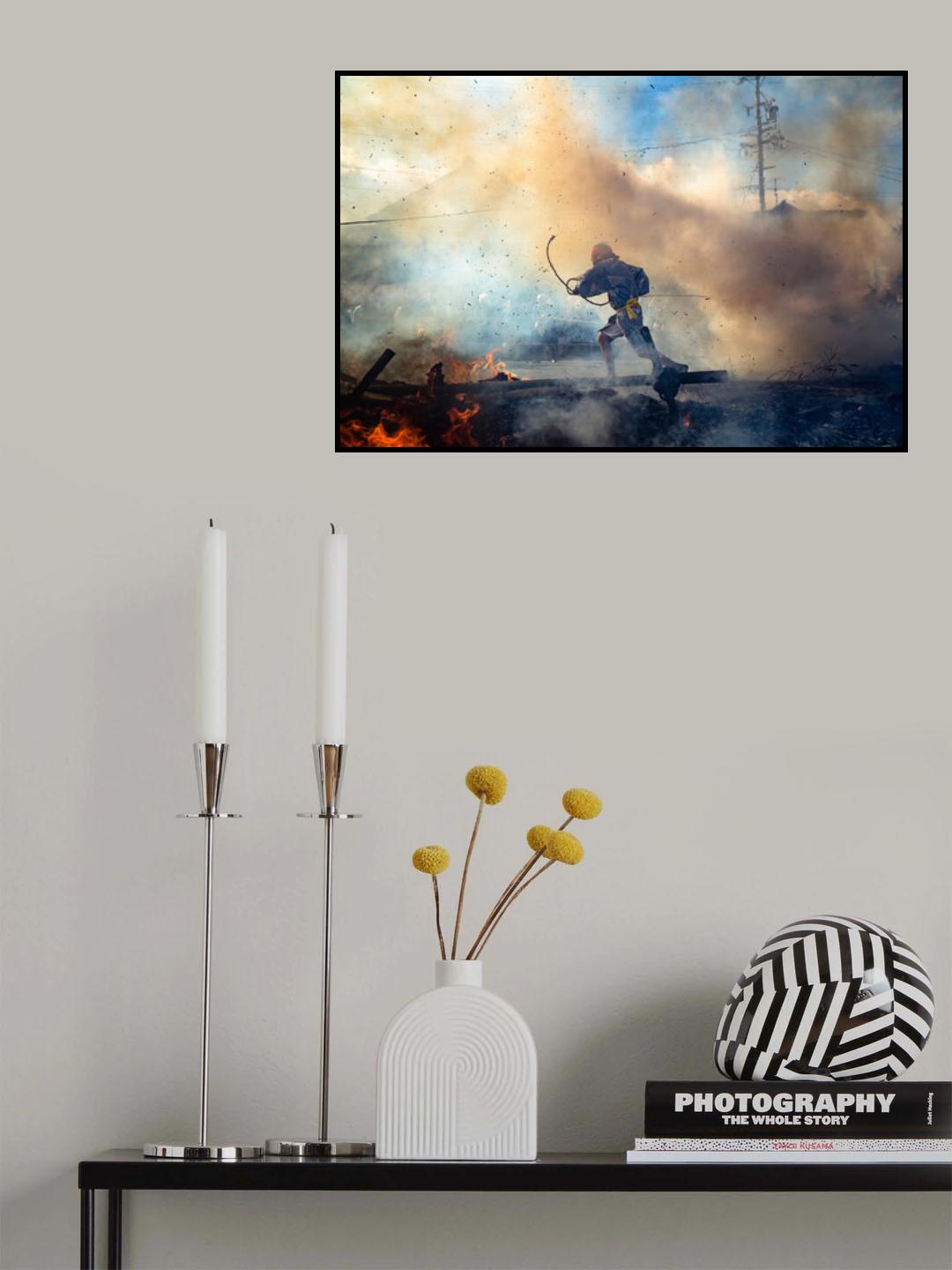 Running Man Poster och Canvastavla