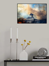 Running Man Poster och Canvastavla