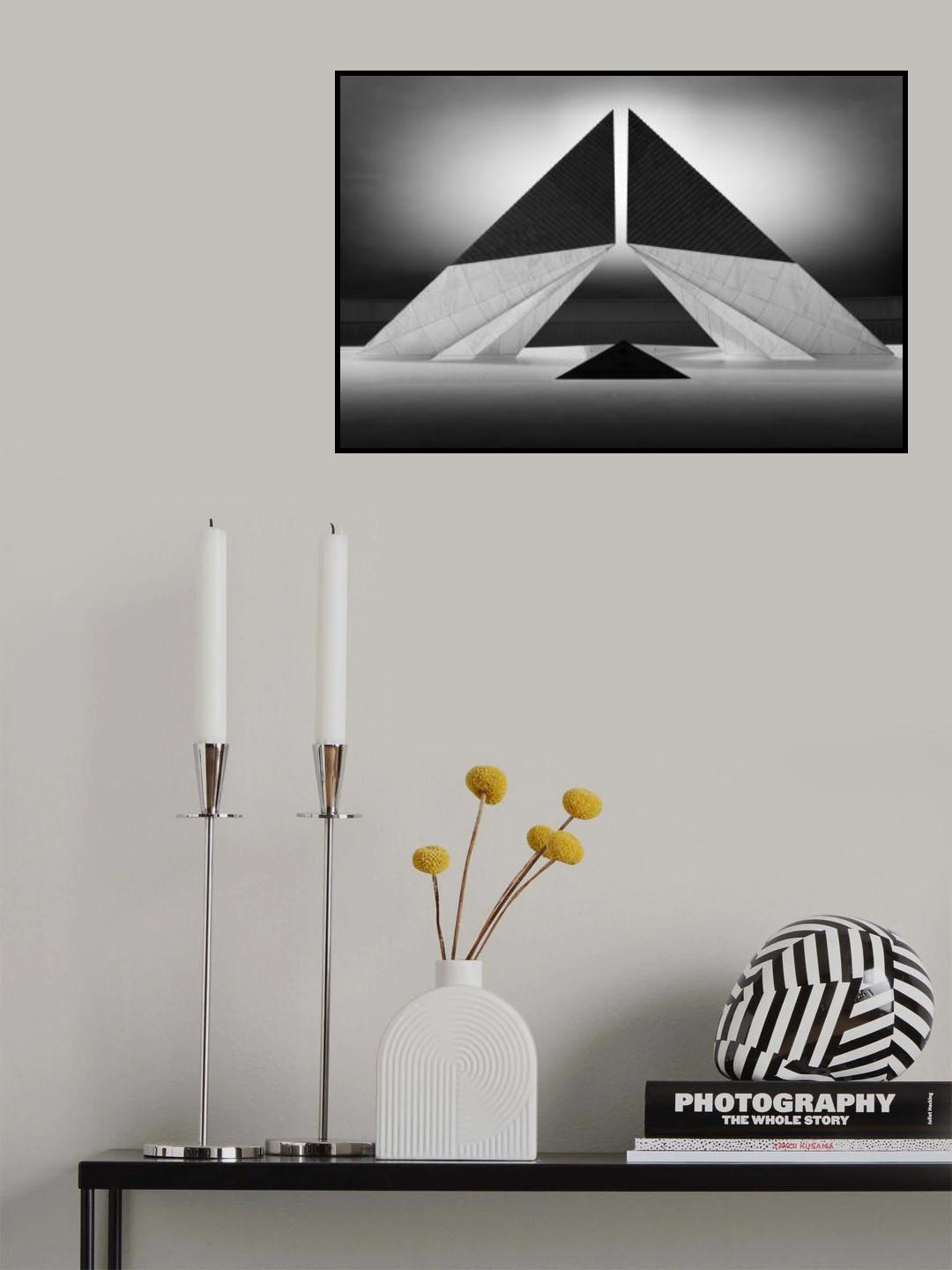 Light shapes Poster och Canvastavla