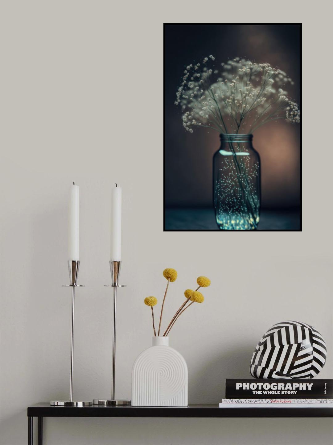 Sparkling Vase Poster och Canvastavla