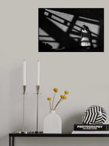 Shadow of the Space Fortress Poster och Canvastavla