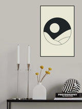 Moon Mountains #3 Poster och Canvastavla