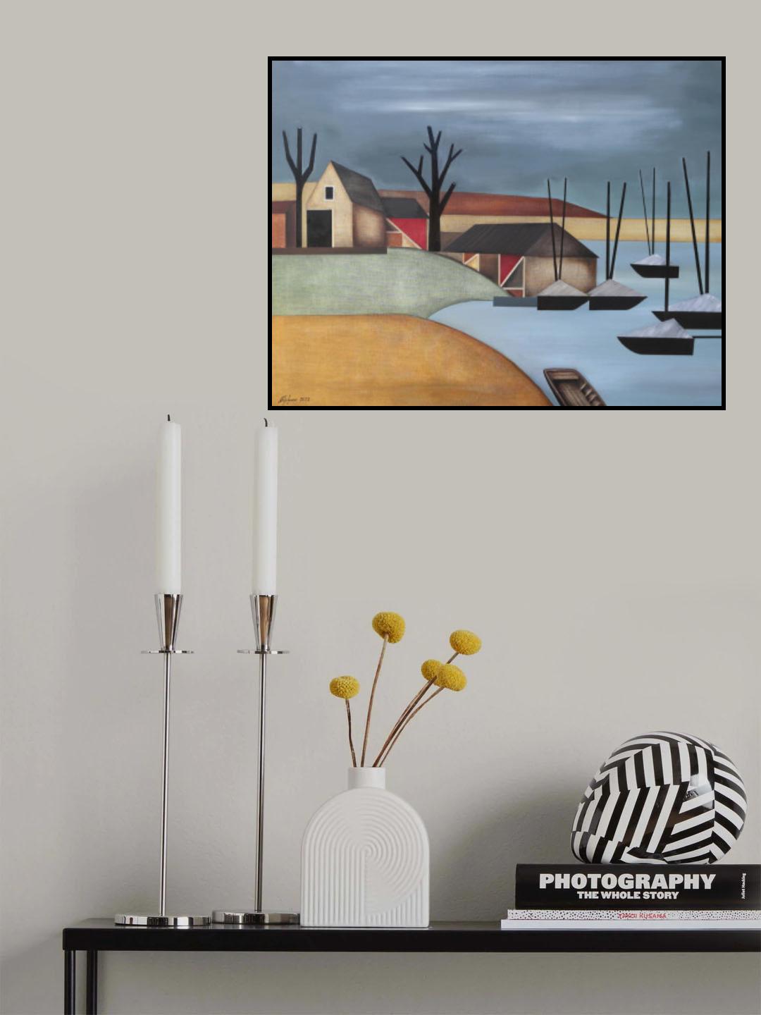 On the bay Poster och Canvastavla