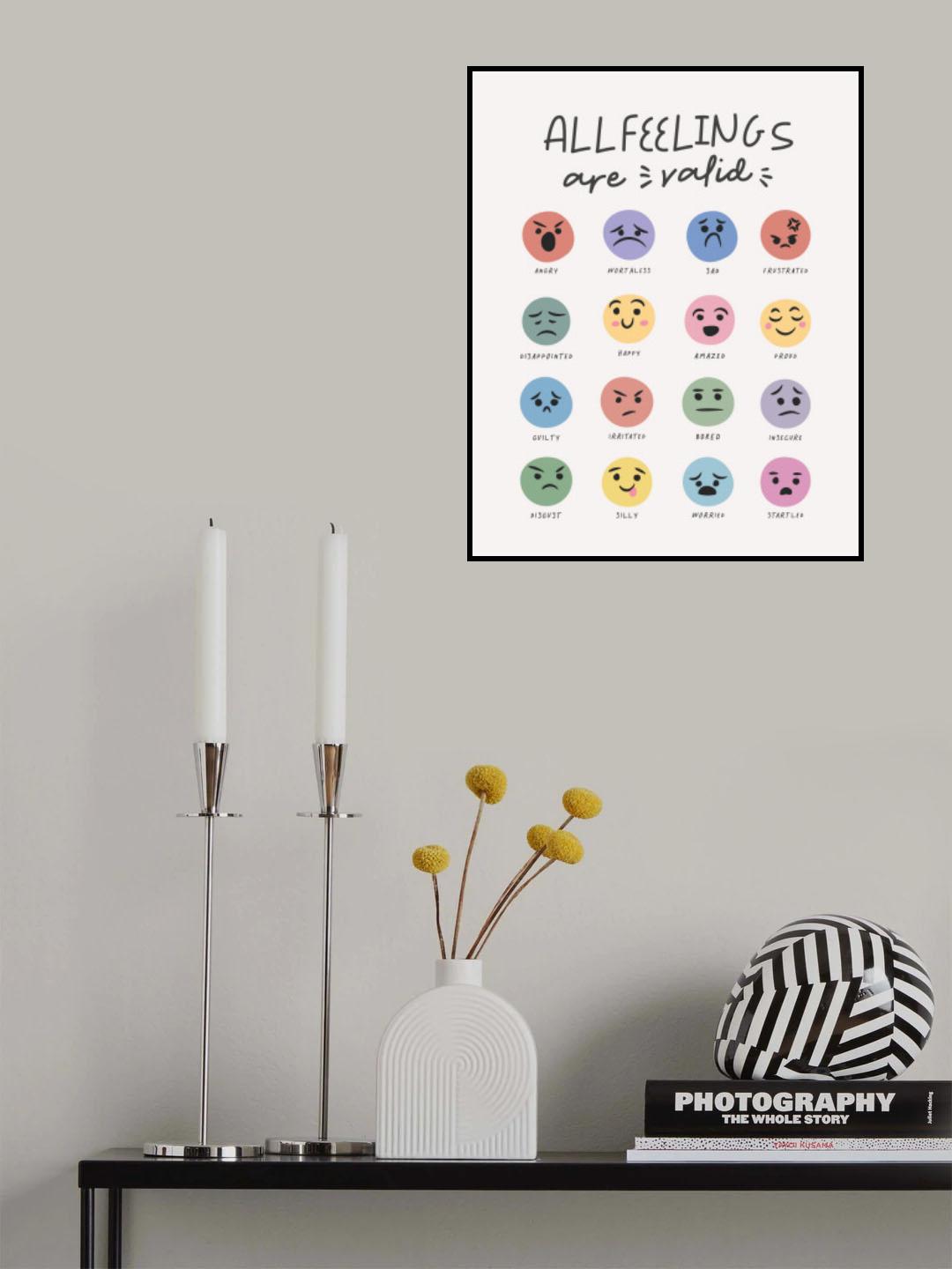 Allfeelingsarevalid Poster och Canvastavla