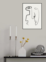 Allie and Jill Poster och Canvastavla