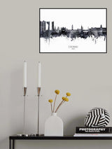 Chennai Skyline India Poster och Canvastavla