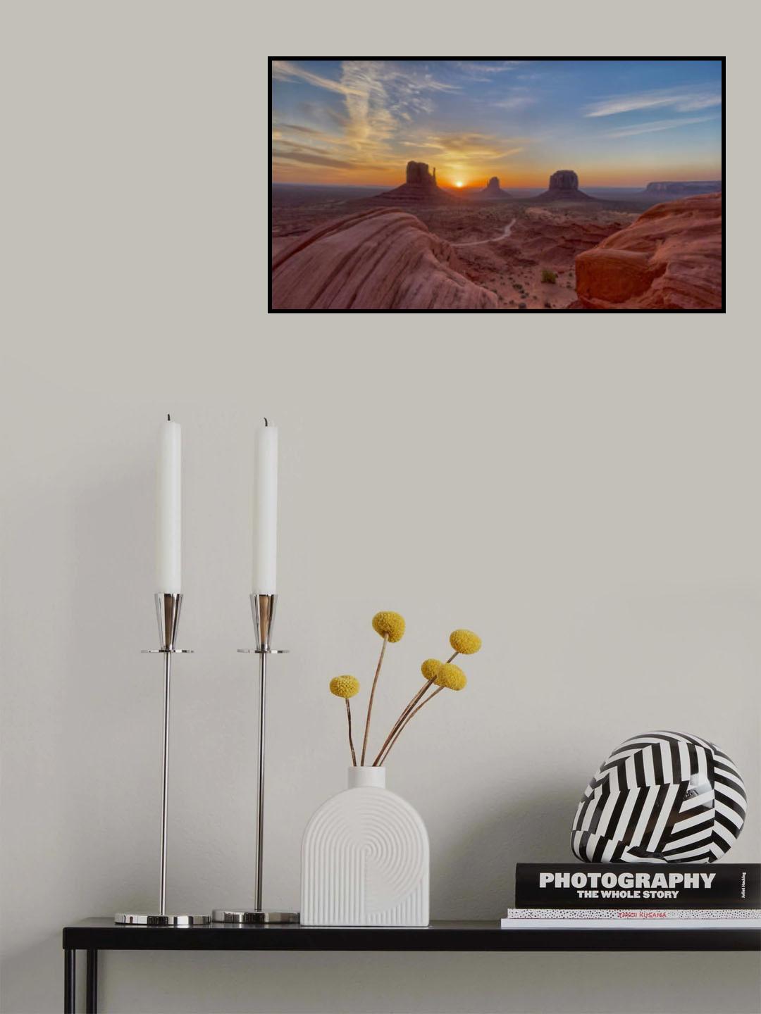 Sunrise Poster och Canvastavla
