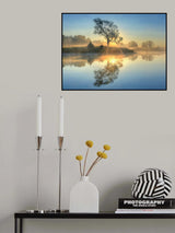 Morning reflection Poster och Canvastavla