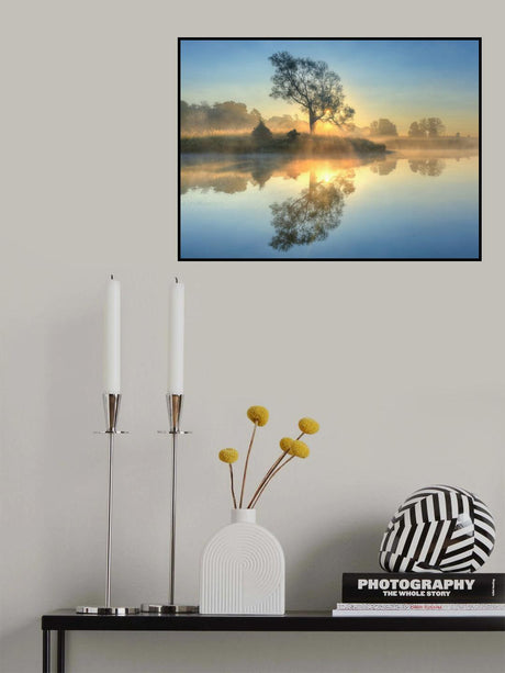 Morning reflection Poster och Canvastavla