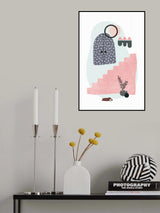 Tropical Villa Color and Shapes 17 Poster och Canvastavla