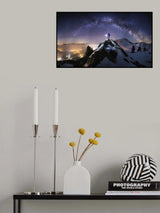Per Aspera ad Astra Poster och Canvastavla