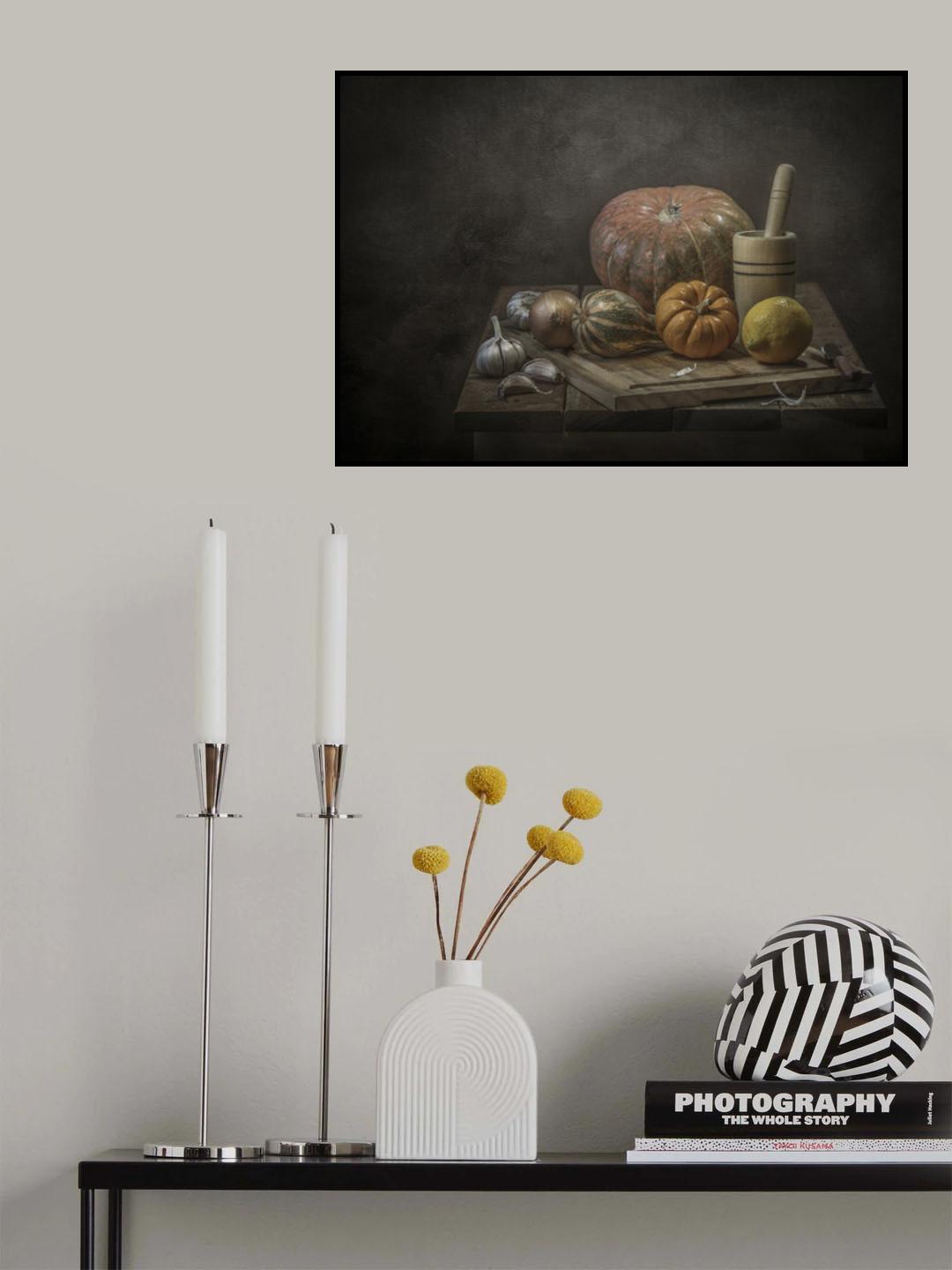 Pumpkins for dinner Poster och Canvastavla