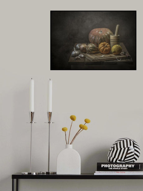 Pumpkins for dinner Poster och Canvastavla