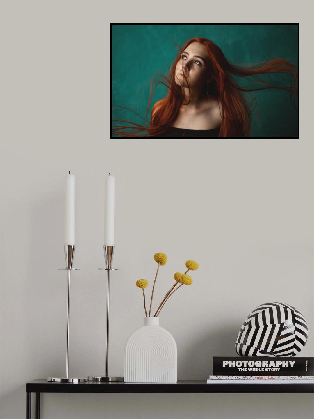 Mermaid Poster och Canvastavla