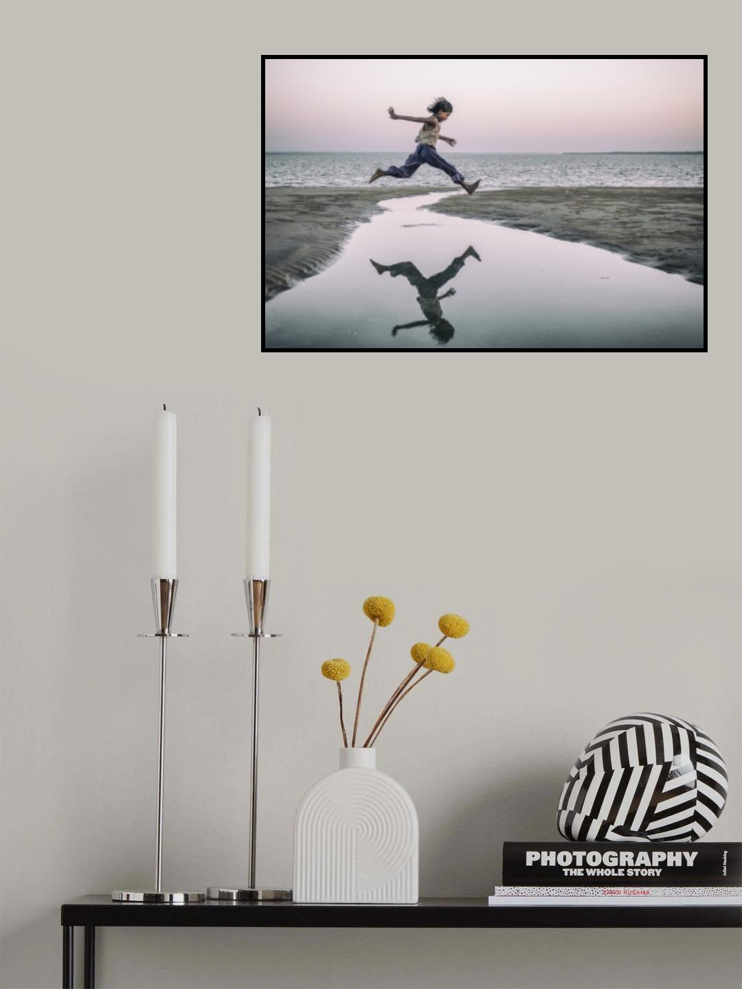 Jump Poster och Canvastavla