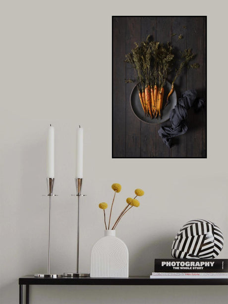 Roasted carrots Poster och Canvastavla