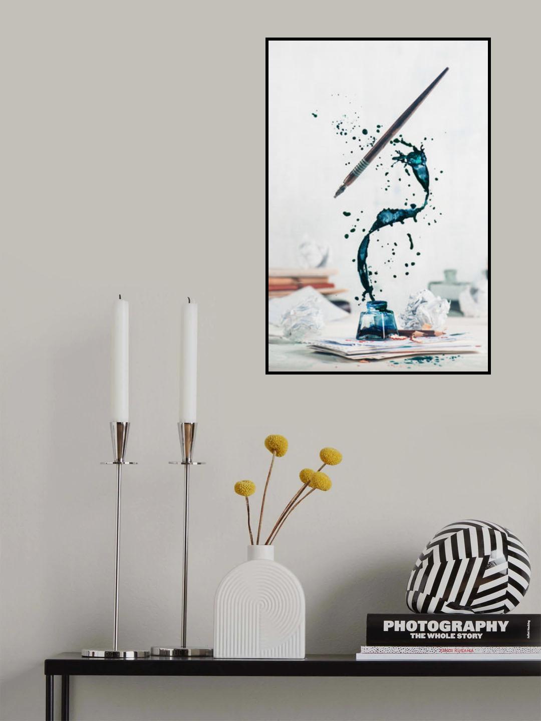 Just write Poster och Canvastavla