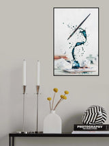 Just write Poster och Canvastavla