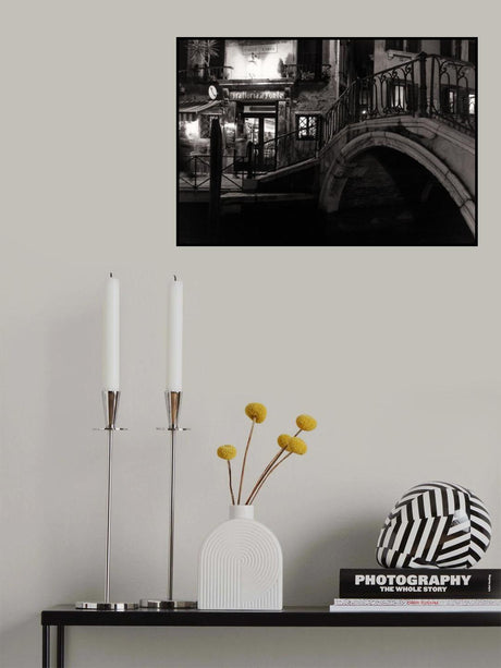 Trattoria al Ponte Poster och Canvastavla