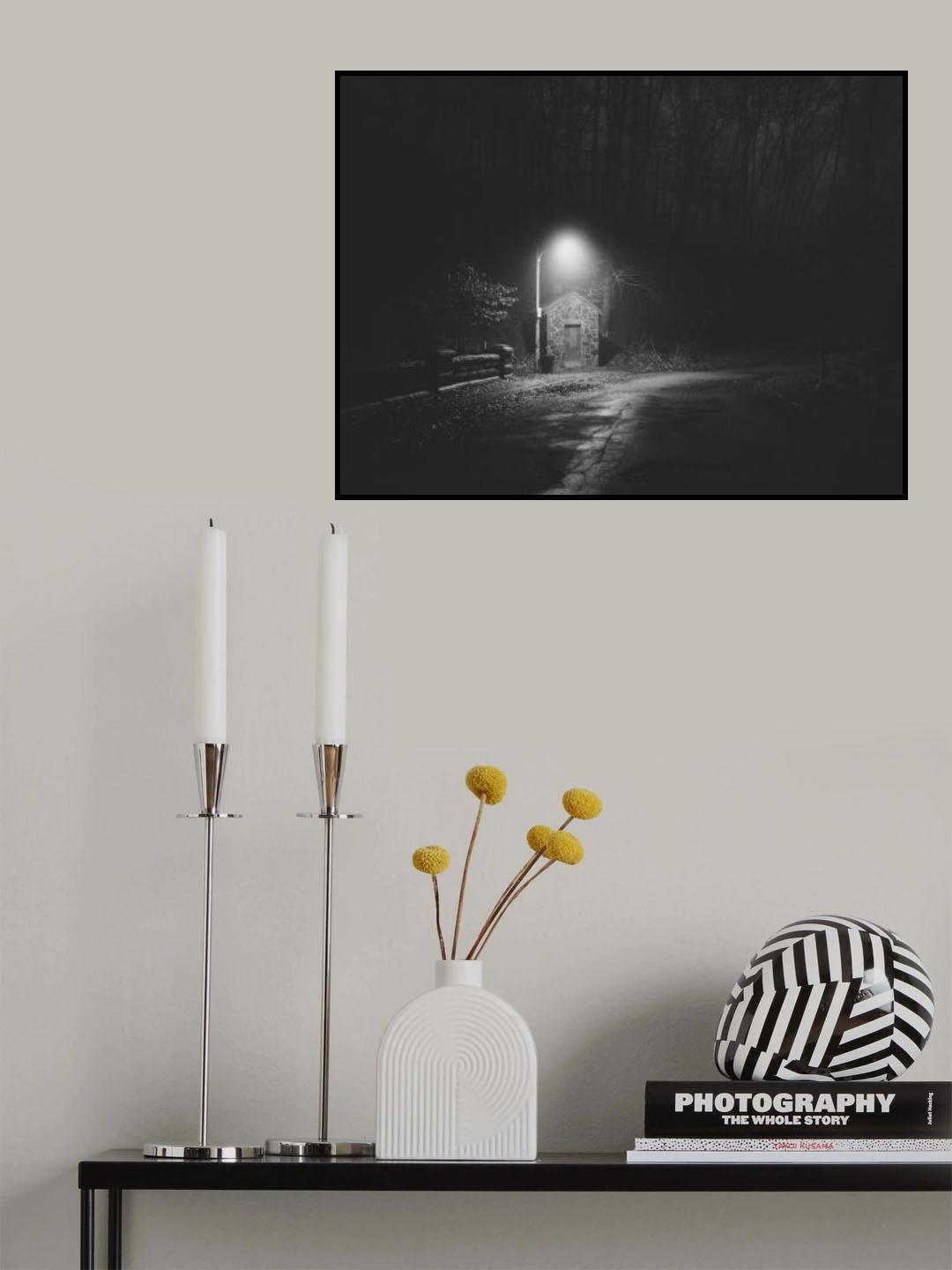 quarter in the fog Poster och Canvastavla