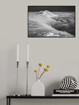 Man and Mountain Poster och Canvastavla