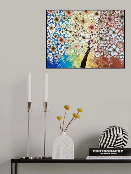 Cherry Blossoms Poster och Canvastavla