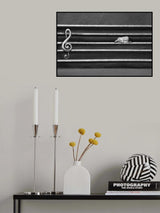 Silence Poster och Canvastavla