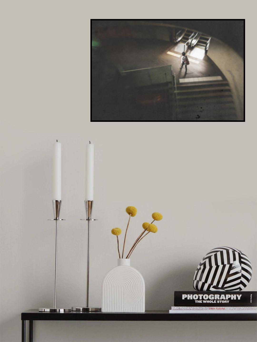 Walking the DAY Poster och Canvastavla