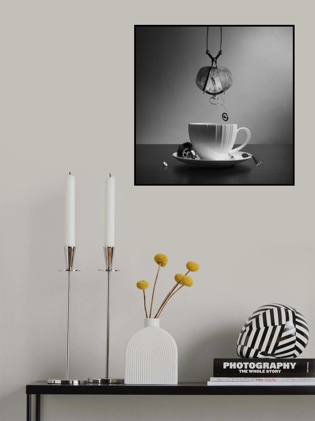 Time to drink tea Poster och Canvastavla