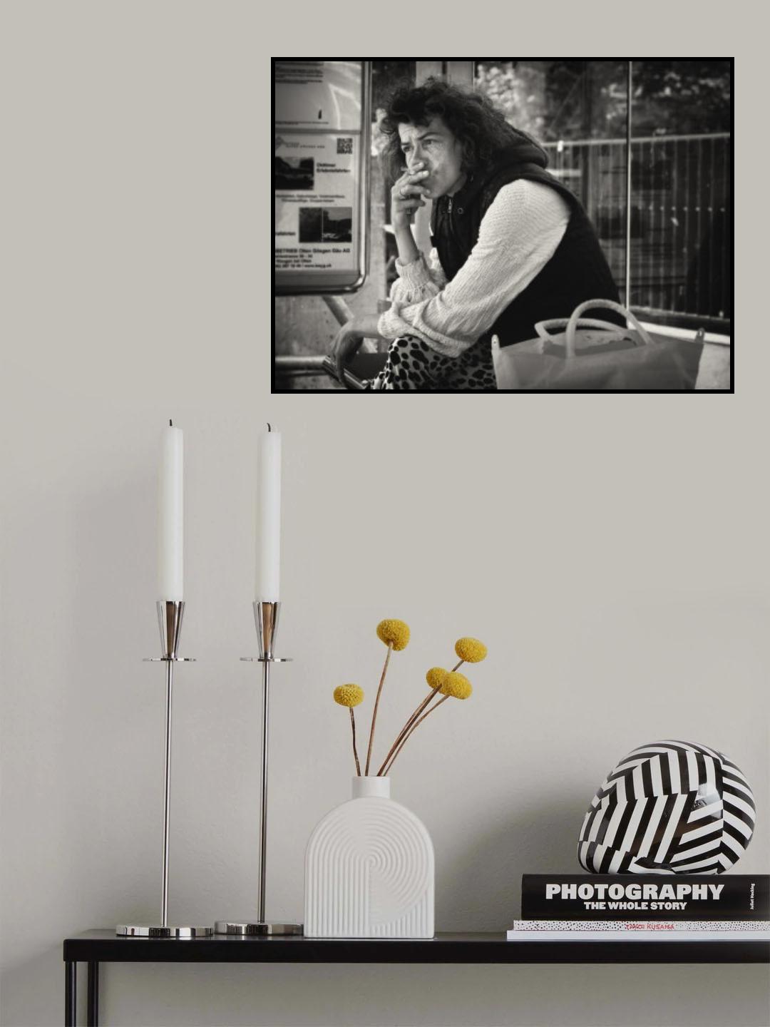 Through the vacuum of her eyes Poster och Canvastavla