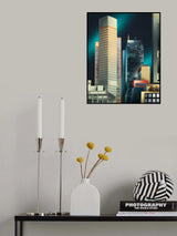 Frankfurt Vintage Poster och Canvastavla