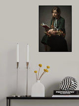 Flower Girl Poster och Canvastavla