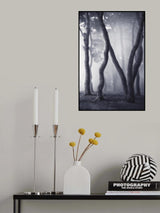Wave in Fog Poster och Canvastavla