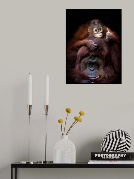 Thumb Up Poster och Canvastavla
